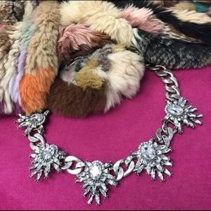 Statement Chain w/Crystals, NWT